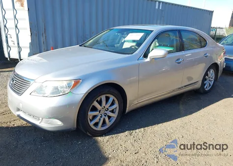 2009 Lexus Ls 460 из США, поврежденный, VIN JTHCL46F895001211